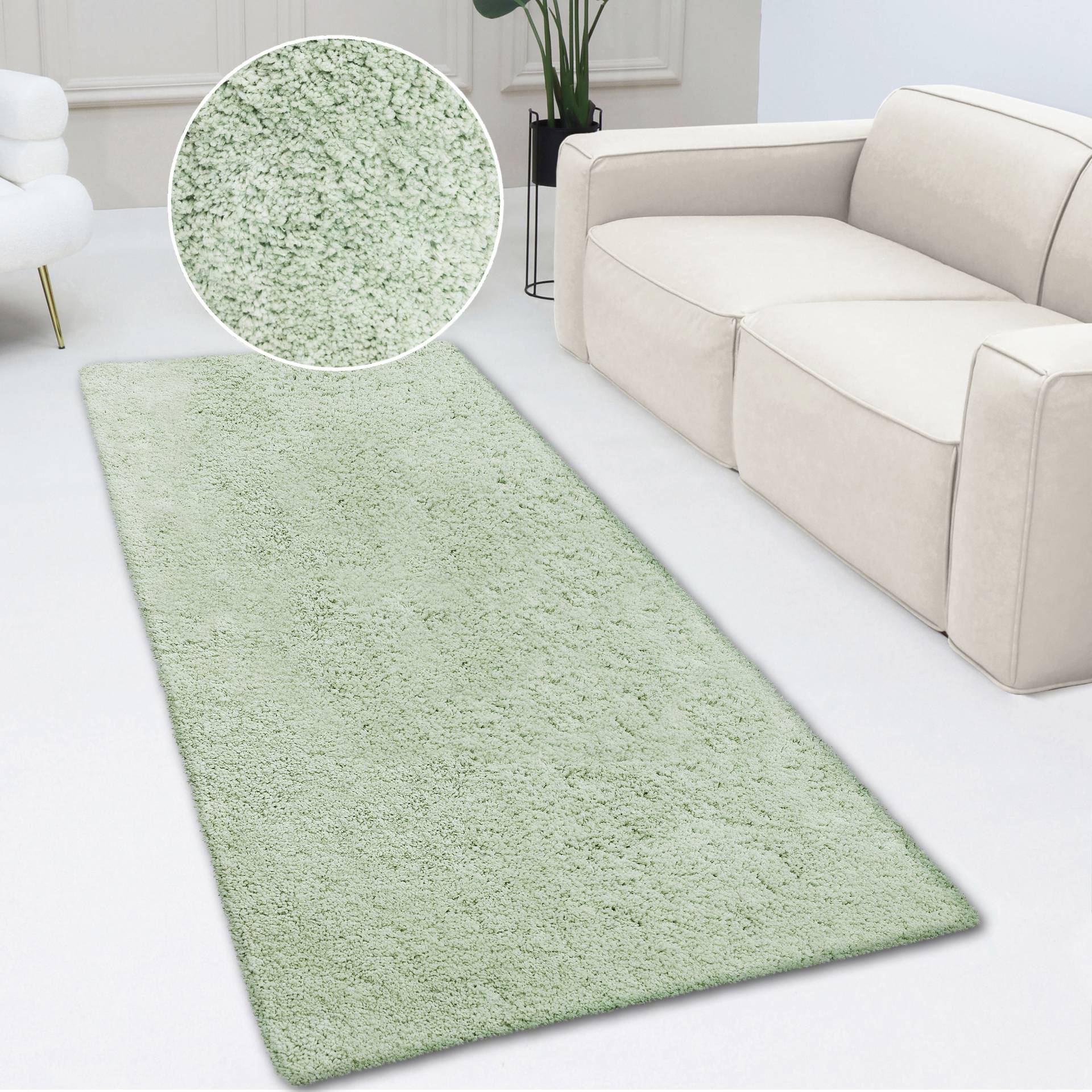 my home Hochflor-Läufer »Desner«, rechteckig, 38 mm Höhe, besonders weich und flauschig durch Microfaser, fussbodenheizungsgeeignet, Teppichläufer, Brücke, ideale Teppiche für Wohnzimmer, Schlafzimmer, Esszimmer, Flur & Diele my home Hochflor-Läufer »Desner«, rechteckig, 38 mm Höhe, besonders weich und flauschig durch Microfaser, fussbodenheizungsgeeignet, Teppichläufer, Brücke, ideale Teppiche für Wohnzimmer, Schlafzimmer, Esszimmer, Flur & Diele von My Home