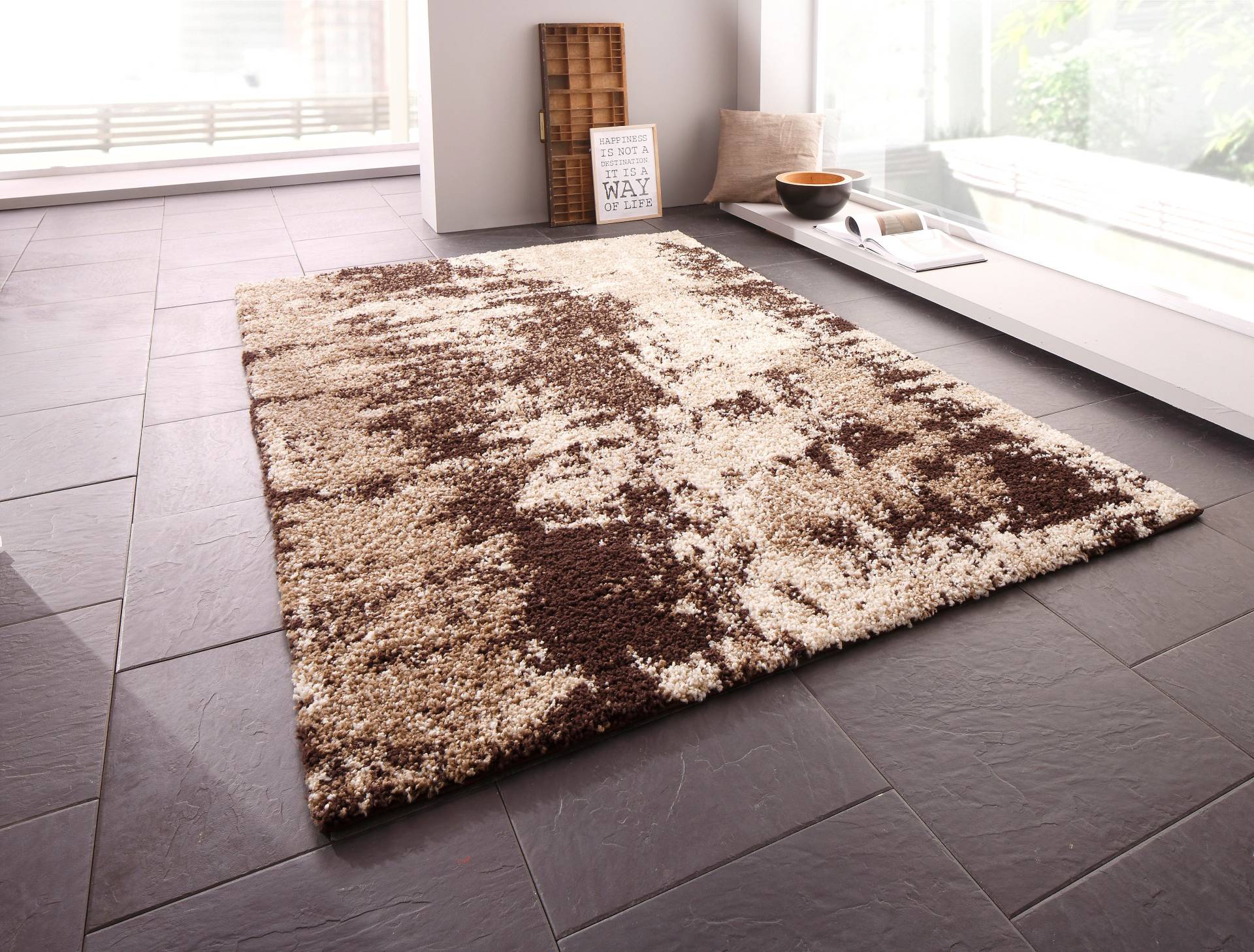 my home Hochflor-Teppich »Hannes«, rechteckig, 30 mm Höhe, Vintage Design my home Hochflor-Teppich »Hannes«, rechteckig, 30 mm Höhe, Vintage Design von My Home