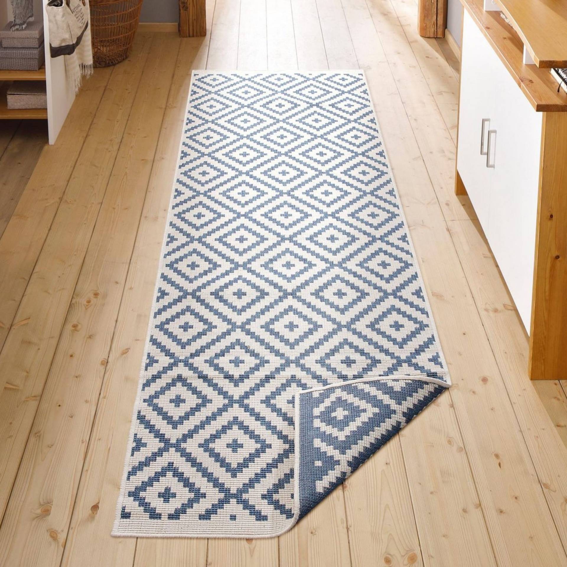 my home Läufer »Ronda Wendeteppich«, rechteckig, 5 mm Höhe, Sisal-Optik, Flachgewebe, In- und Outdoor, geometrisches Boho Design my home Läufer »Ronda Wendeteppich«, rechteckig, 5 mm Höhe, Sisal-Optik, Flachgewebe, In- und Outdoor, geometrisches Boho Design von My Home