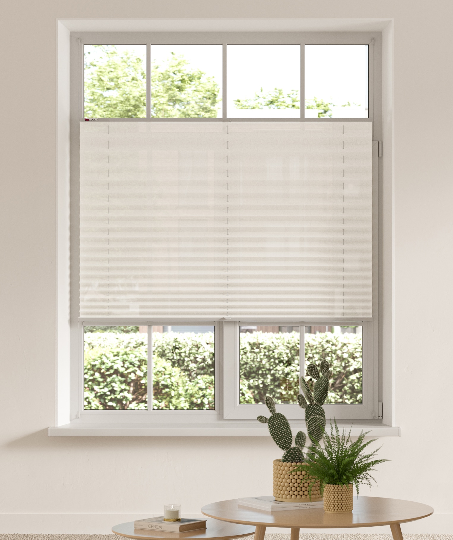 my home Plissee »DAHRA«, Lichtschutz, ohne Bohren, verspannt, im Fixmass, Crushed-Optik my home Plissee »DAHRA«, Lichtschutz, ohne Bohren, verspannt, im Fixmass, Crushed-Optik von My Home