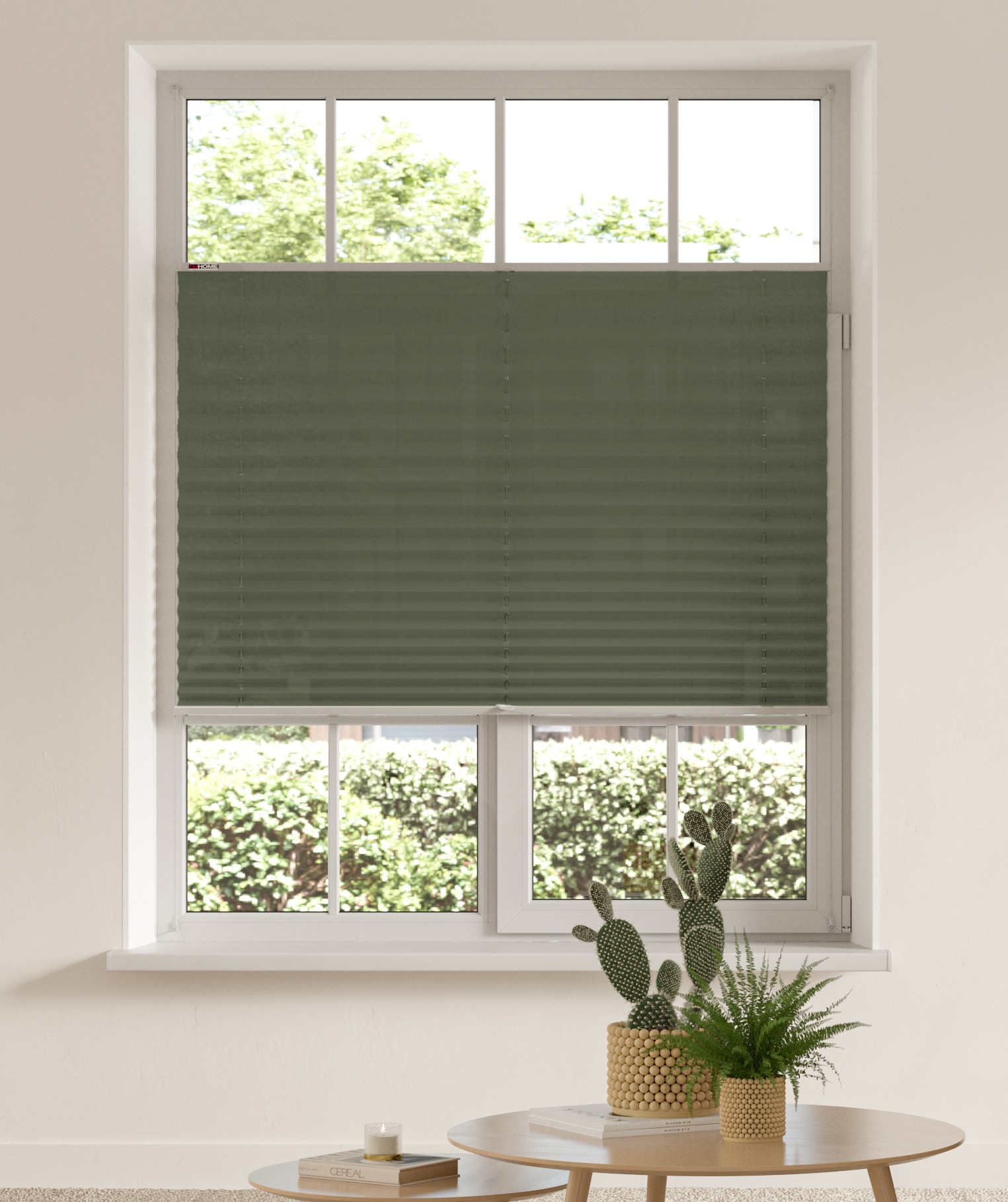 my home Plissee »DAHRA«, Lichtschutz, ohne Bohren, verspannt, im Fixmass, Crushed-Optik my home Plissee »DAHRA«, Lichtschutz, ohne Bohren, verspannt, im Fixmass, Crushed-Optik von My Home