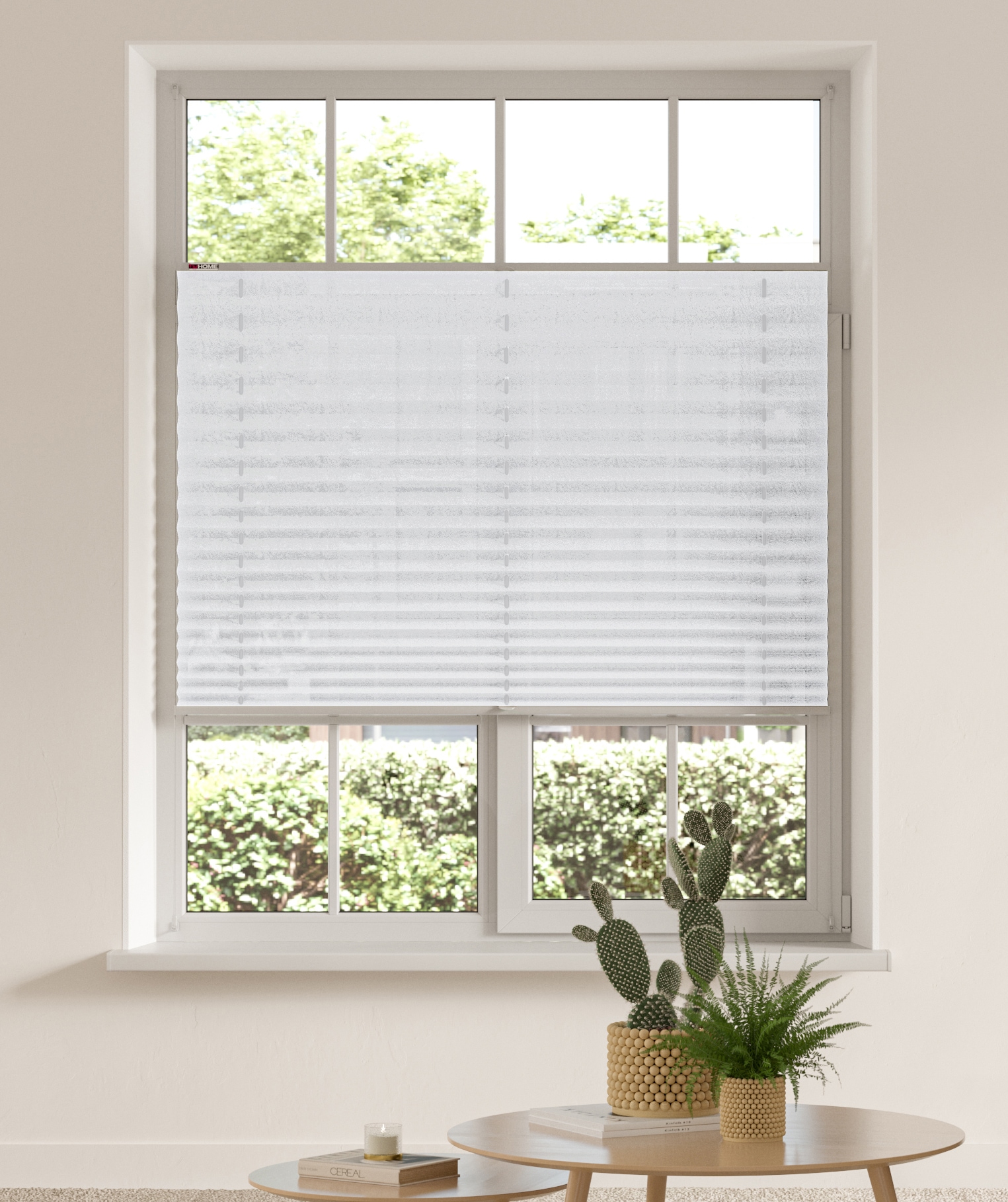 my home Plissee »DAHRA«, Lichtschutz, ohne Bohren, verspannt, im Fixmass, Crushed-Optik my home Plissee »DAHRA«, Lichtschutz, ohne Bohren, verspannt, im Fixmass, Crushed-Optik von My Home
