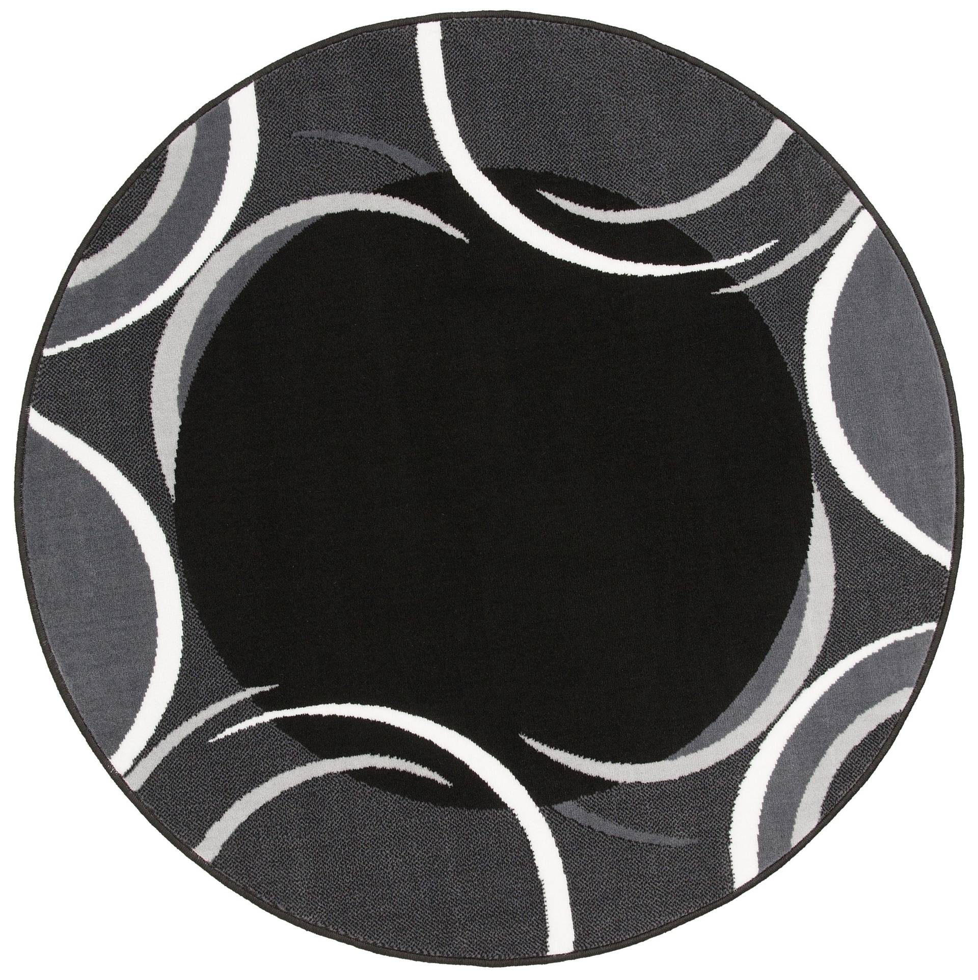 my home Teppich »Noah«, rund, 7 mm Höhe, mit Bordüre, Kurzflor, verspieltes Design, pflegeleicht, elegant my home Teppich »Noah«, rund, 7 mm Höhe, mit Bordüre, Kurzflor, verspieltes Design, pflegeleicht, elegant von My Home
