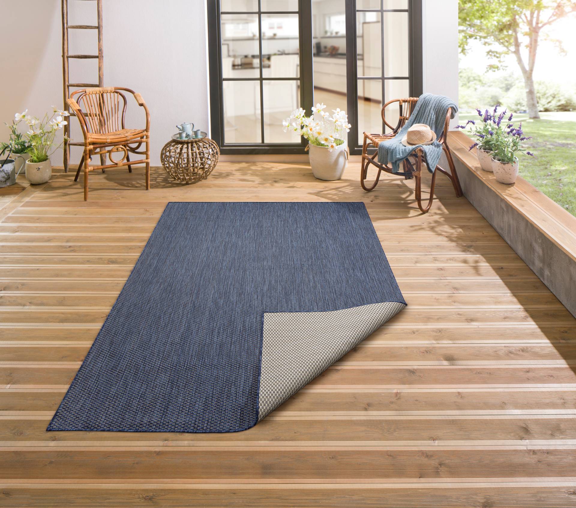 my home Teppich »Rhodos«, rechteckig, In-und Outdoor geeignet, Sisal-Optik, Wetterfest & UV-beständig my home Teppich »Rhodos«, rechteckig, In-und Outdoor geeignet, Sisal-Optik, Wetterfest & UV-beständig von My Home