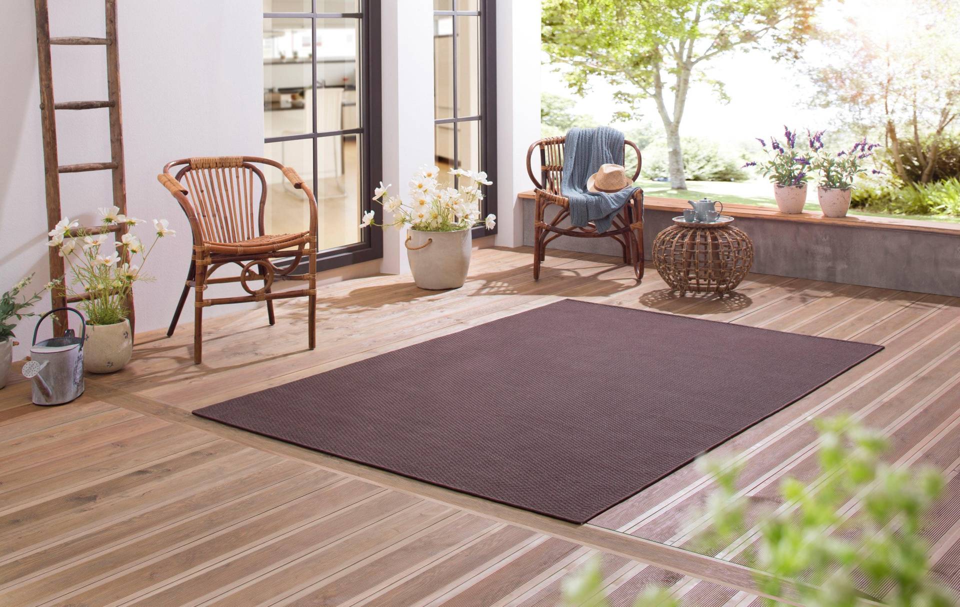 my home Teppich »Rhodos«, rechteckig, In-und Outdoor geeignet, Sisal-Optik, Wetterfest & UV-beständig my home Teppich »Rhodos«, rechteckig, In-und Outdoor geeignet, Sisal-Optik, Wetterfest & UV-beständig von My Home