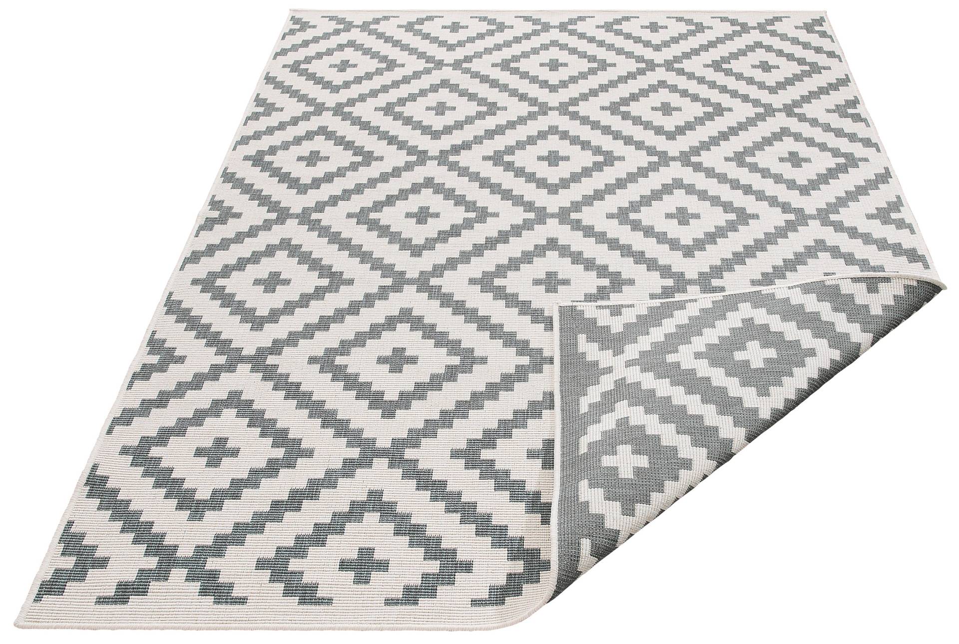 my home Teppich »Ronda Wendeteppich«, rechteckig, 5 mm Höhe, Sisal-Optik, Flachgewebe, In- und Outdoor, geometrisches Boho Design my home Teppich »Ronda Wendeteppich«, rechteckig, 5 mm Höhe, Sisal-Optik, Flachgewebe, In- und Outdoor, geometrisches Boho Design von My Home