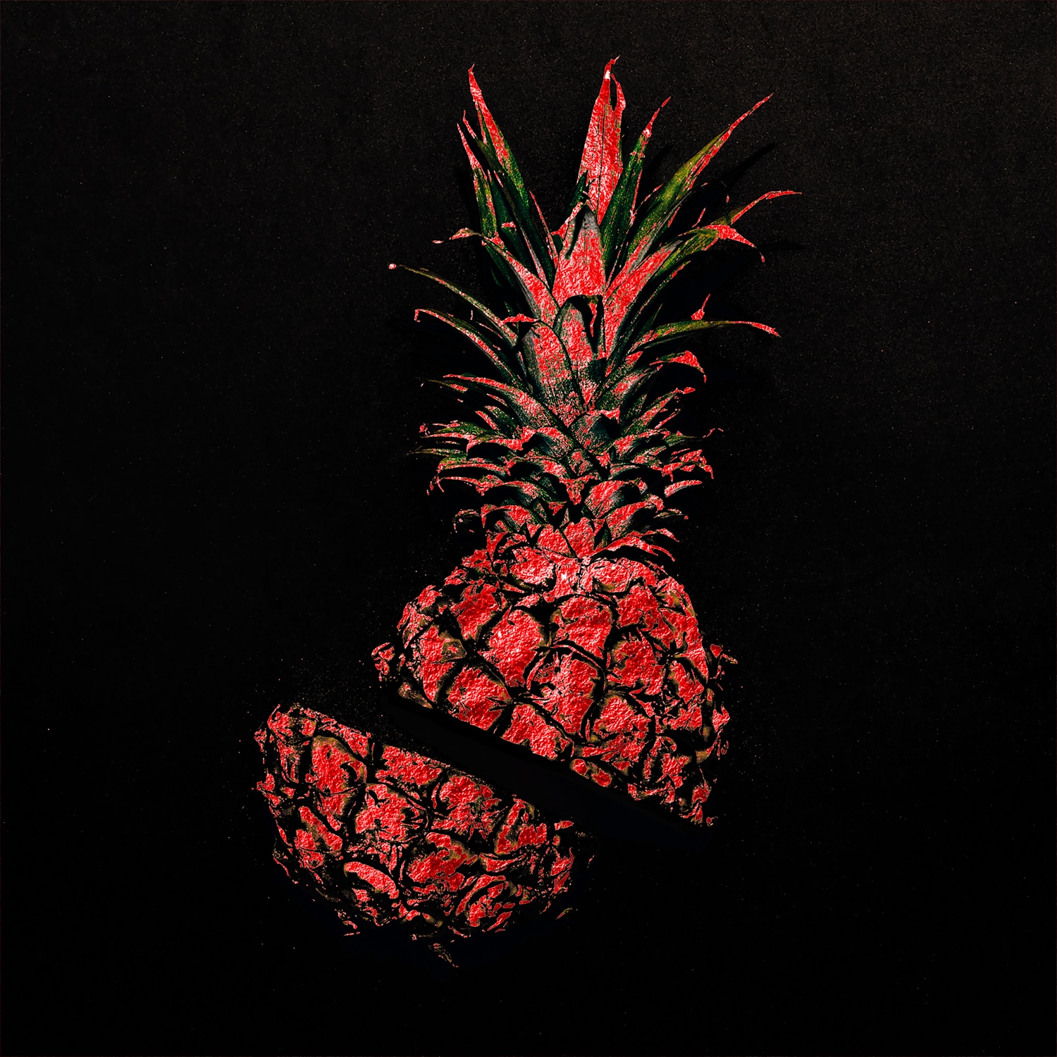 my home Acrylglasbild »Ananas«, Ananas-Obst-Obst Bilder, (1 St.), Fine Art-Print in Galeriequalität von My Home