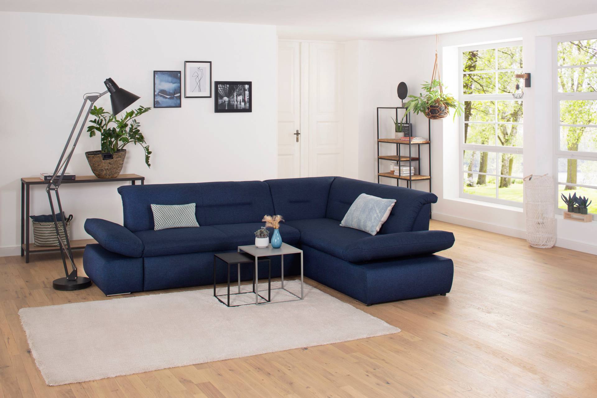 INOSIGN Ecksofa »Avesa L-Form«, Wahlweise mit Arm- und Bettfunktion, B/T/H: 275/211/80 cm von INOSIGN