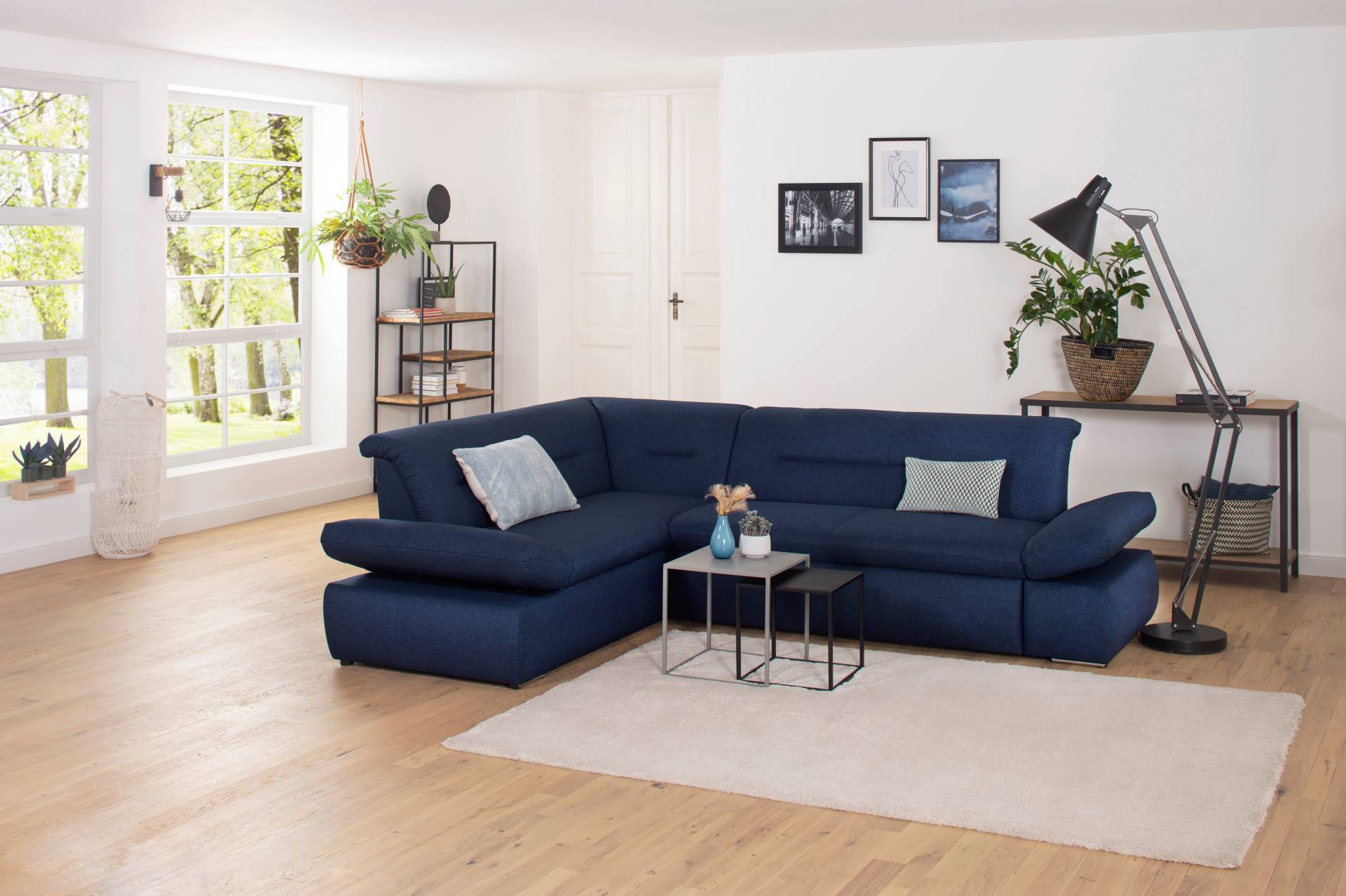 INOSIGN Ecksofa »Avesa L-Form«, Wahlweise mit Arm- und Bettfunktion, B/T/H: 275/211/80 cm von INOSIGN