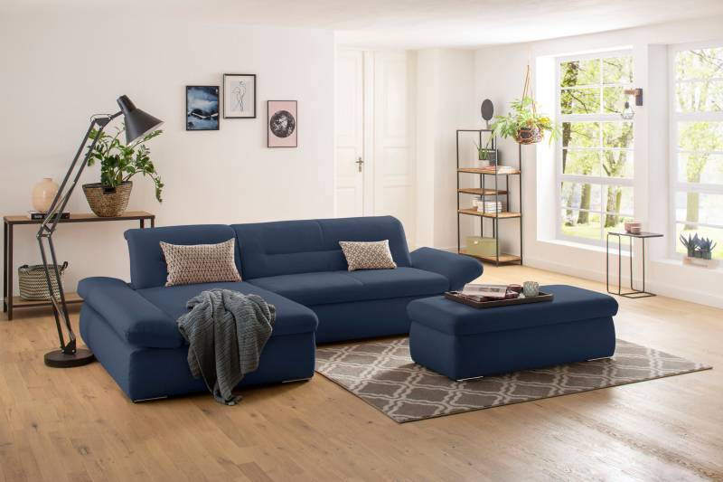 INOSIGN Ecksofa »Avesa L-Form«, Wahlweise mit Armteilvertsellung und Bettfunktion, B/T/H: 300/172/80cm von INOSIGN