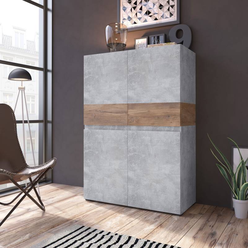 INOSIGN Highboard »Rimini«, Höhe 129 cm von INOSIGN