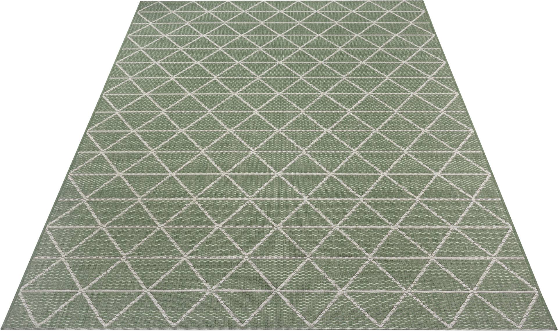 my home Teppich »Layne«, rechteckig, Geometrisches Design, Strapazierfähig und pflegeleicht von My Home