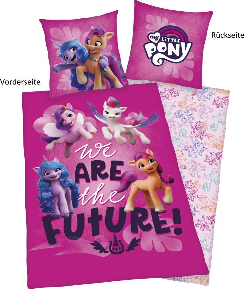 My Little Pony Kinderbettwäsche »My little pony«, mit tollem My little pony Motiv von My Little Pony