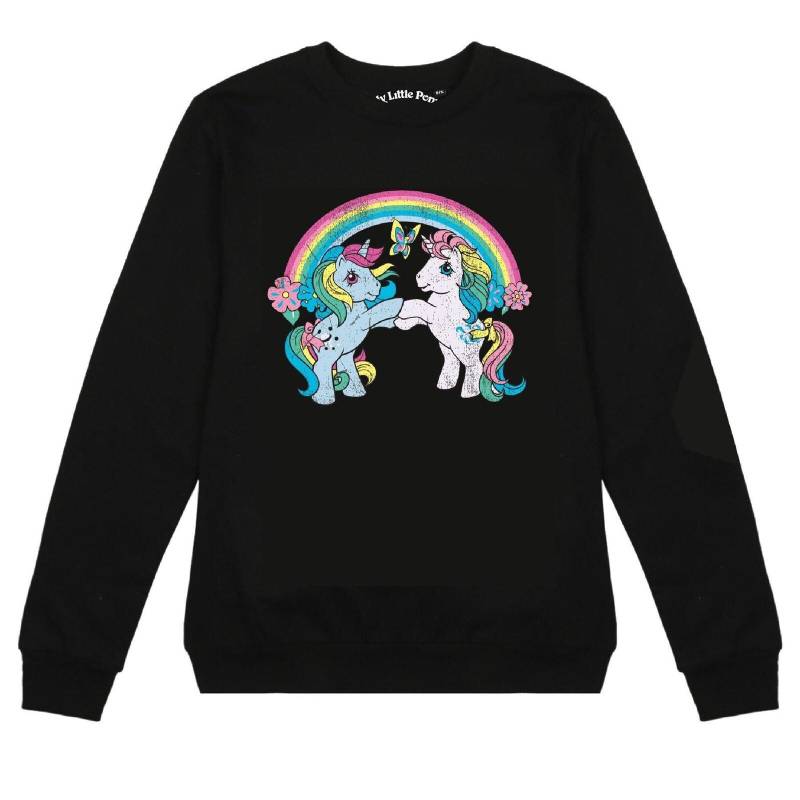 Sweatshirt Damen Schwarz L von My Little Pony