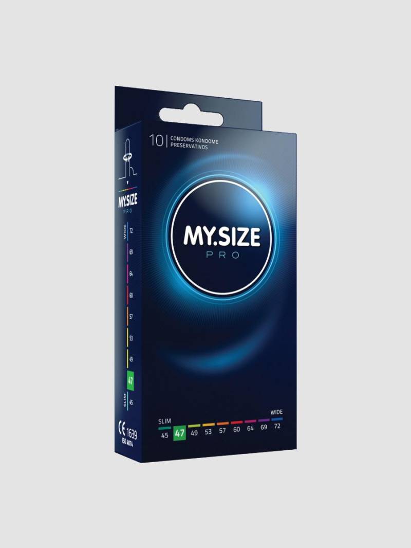 Mysize My.size Pro 47 10er Kondom Damen Transparent 10 pieces von MySize