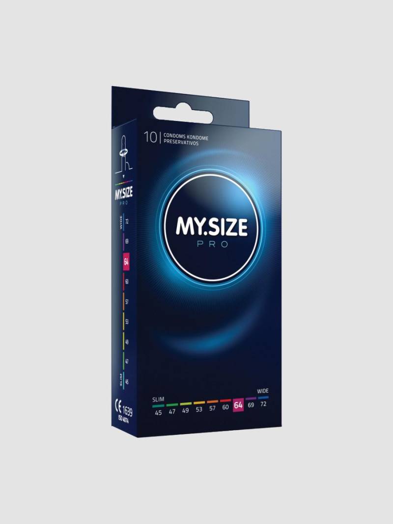 Mysize My.size Pro 64 10er Kondom Damen Transparent 10 pieces von MySize