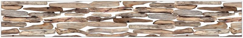 MySpotti Fensterfolie »Look Driftwood«, halbtransparent, glattstatisch haftend, 200 x 30 cm, statisch haftend von MySpotti