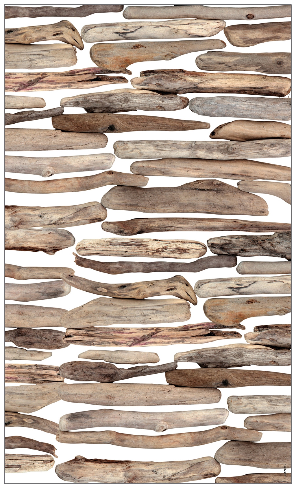 MySpotti Fensterfolie »Look Driftwood«, halbtransparent, glattstatisch haftend, 60 x 100 cm, statisch haftend von MySpotti