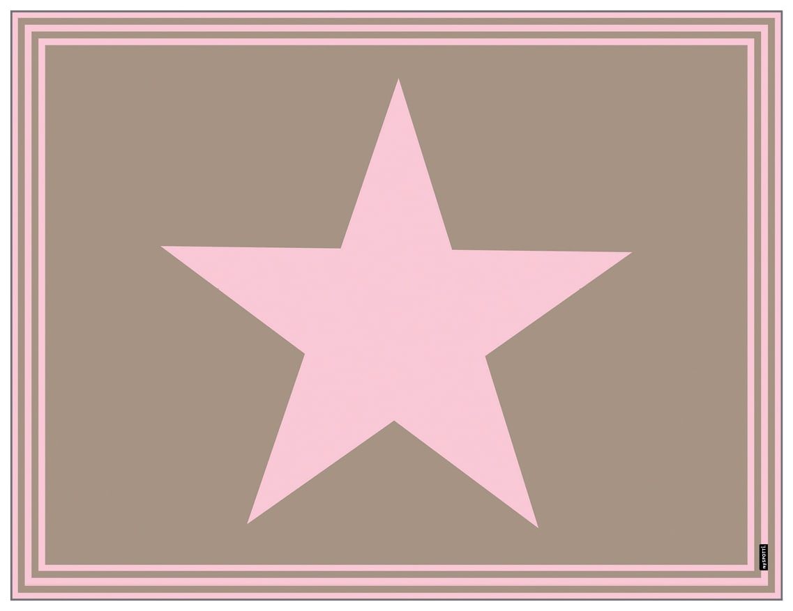 MySpotti Vinylteppich »Buddy Stella Rose«, rechteckig, 0,5 mm Höhe, statisch haftend MySpotti Vinylteppich »Buddy Stella Rose«, rechteckig, 0,5 mm Höhe, statisch haftend von MySpotti