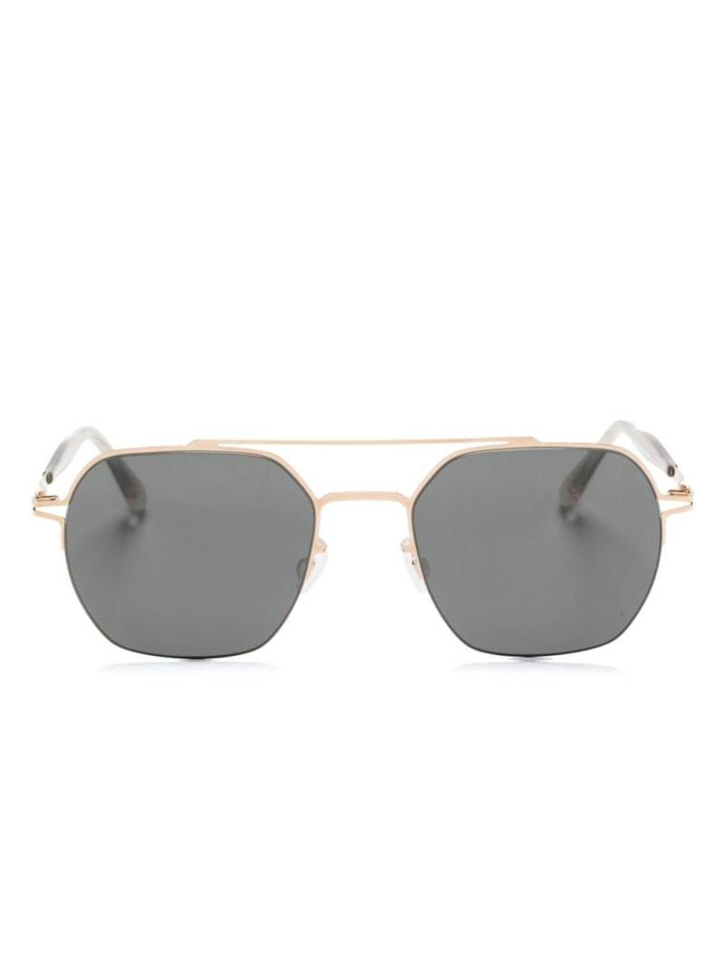 Mykita Arlo pilot-frame sunglasses - Gold von Mykita