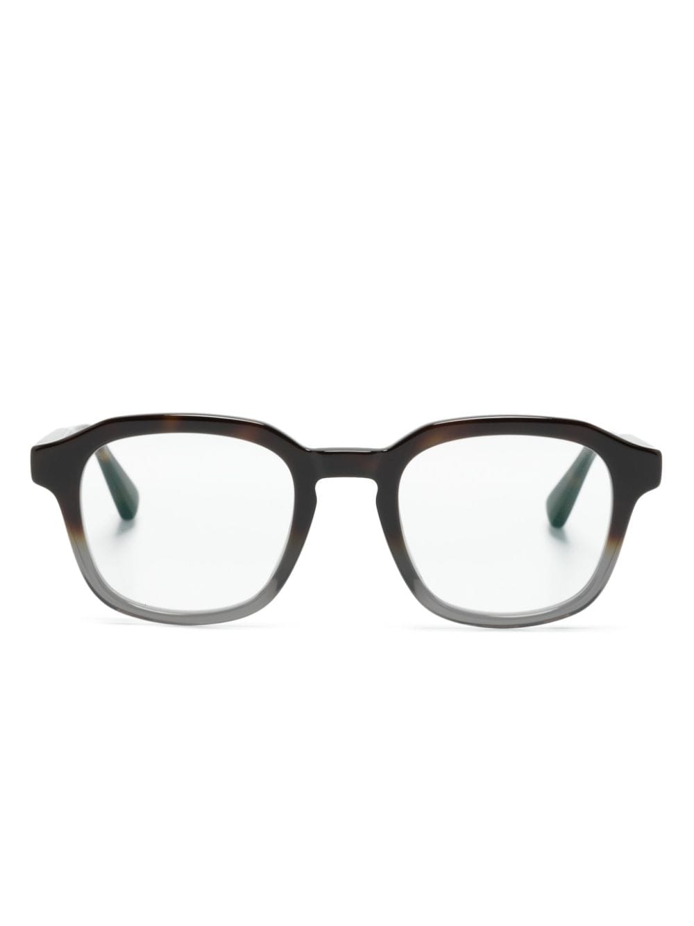 Mykita Badu square-frame glasses - Brown von Mykita