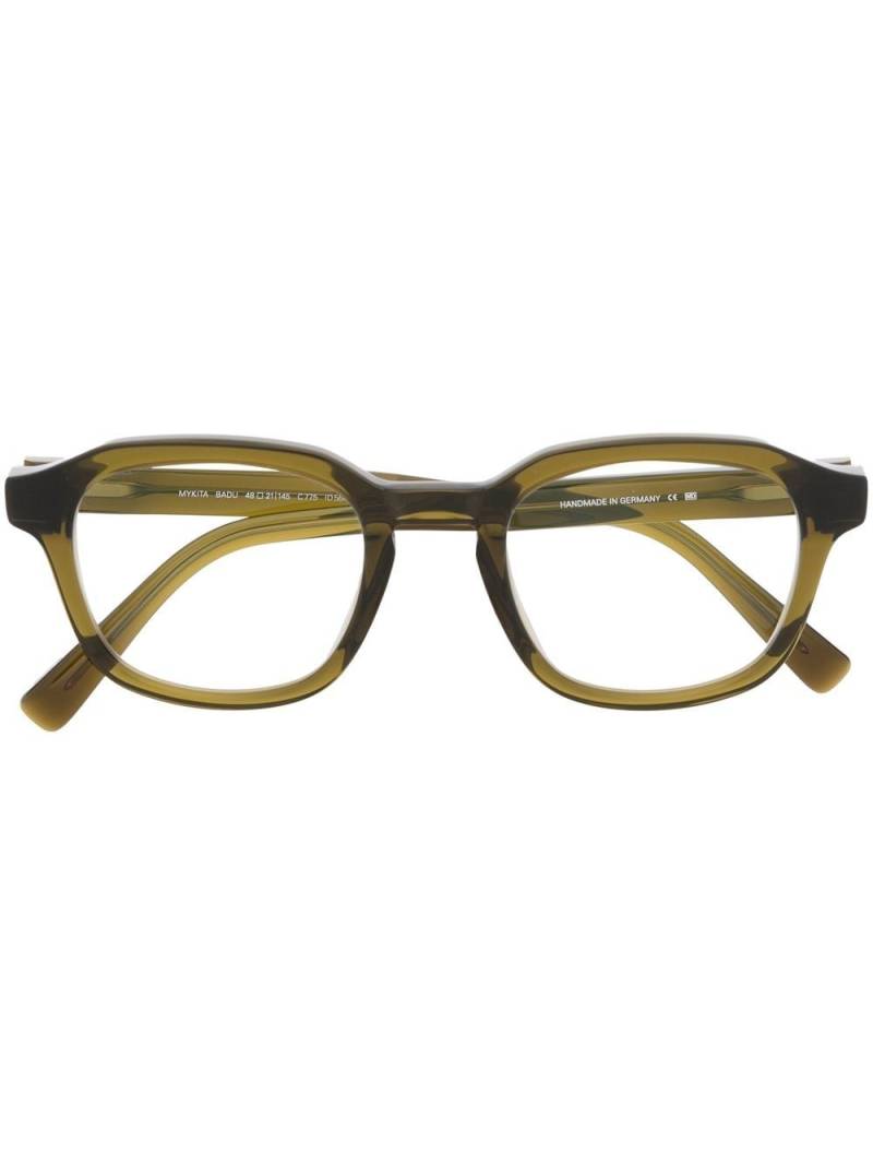 Mykita Badu square-frame glasses - Green von Mykita