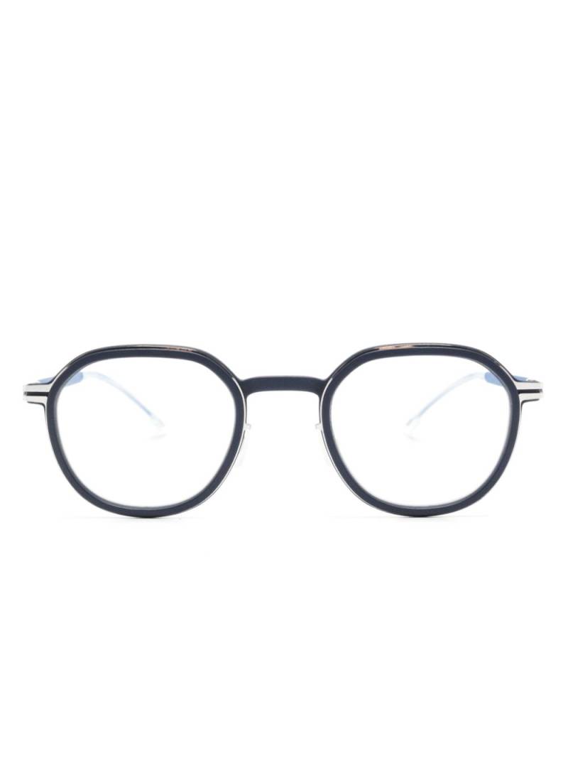 Mykita Birch 628 round-frame glasses - Blue von Mykita