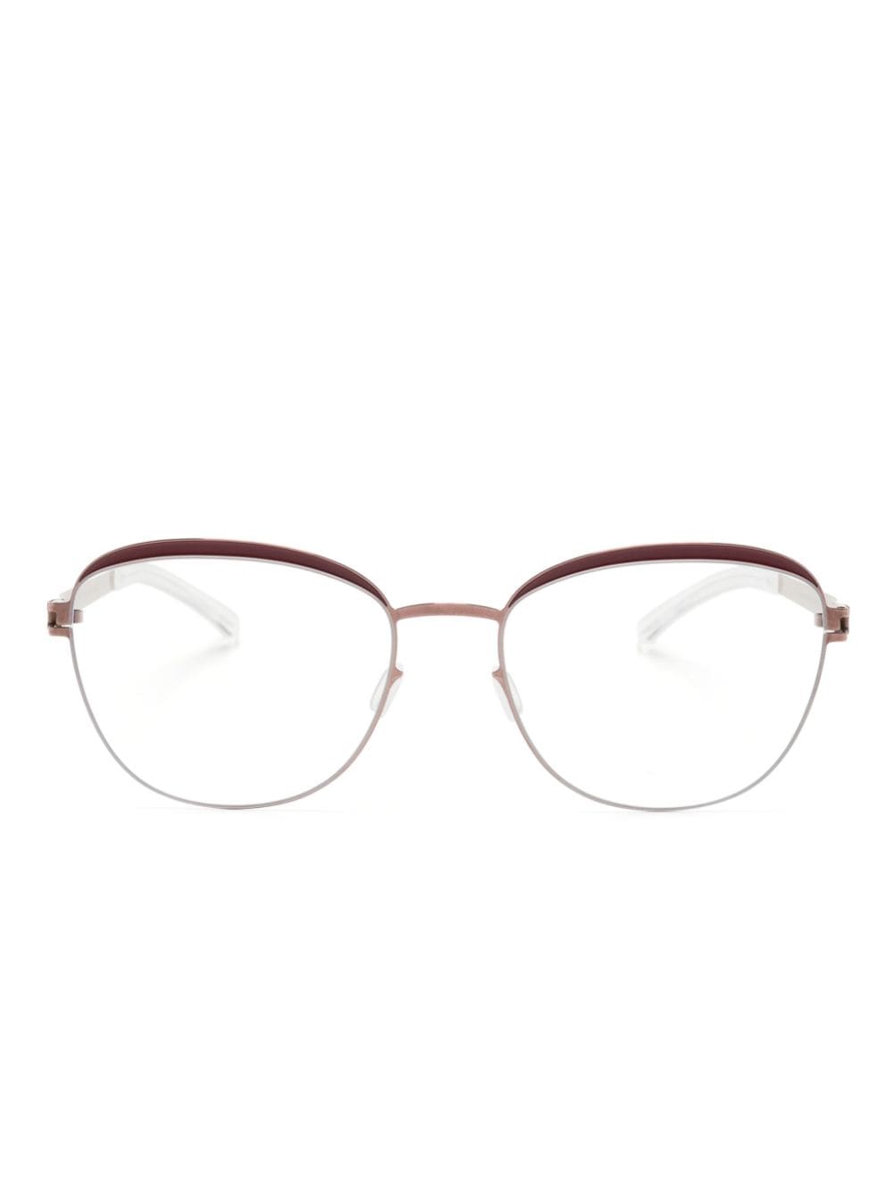 Mykita Charlene square-frame glasses - Red von Mykita