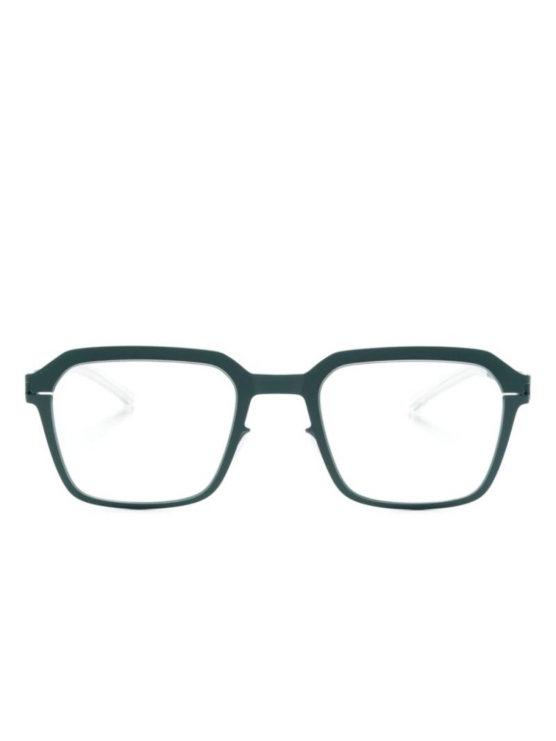 Mykita Garland square-frame glasses - Green von Mykita