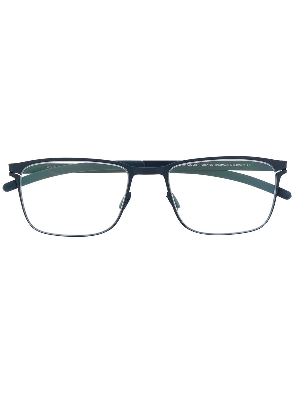 Mykita Henning square frame glasses - Blue von Mykita