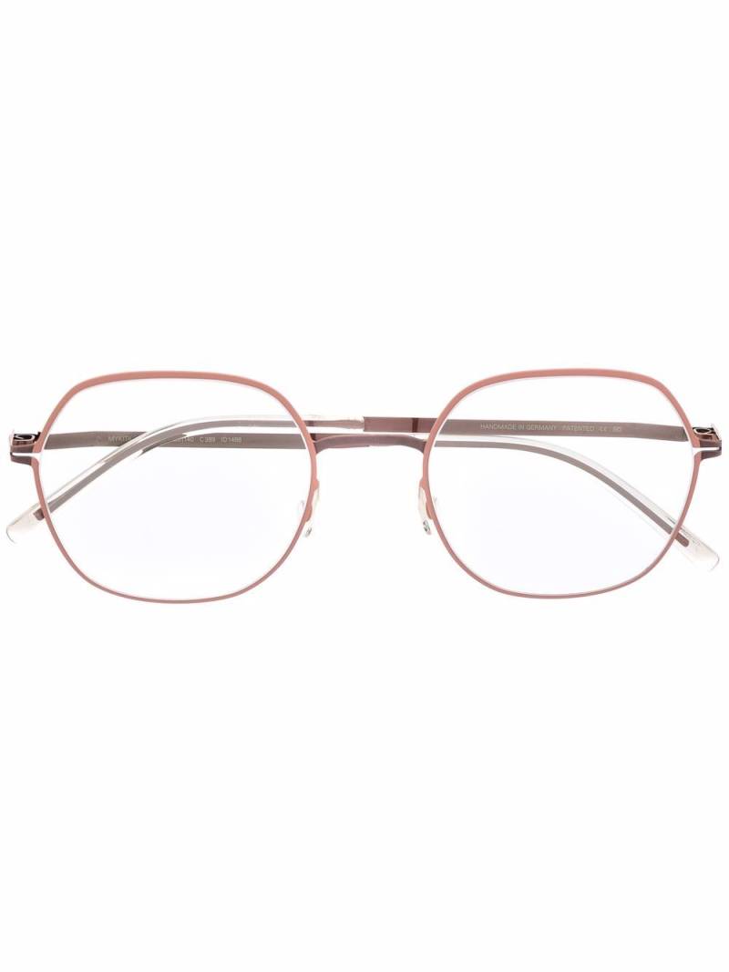 Mykita Kari round-frame glasses - Pink von Mykita