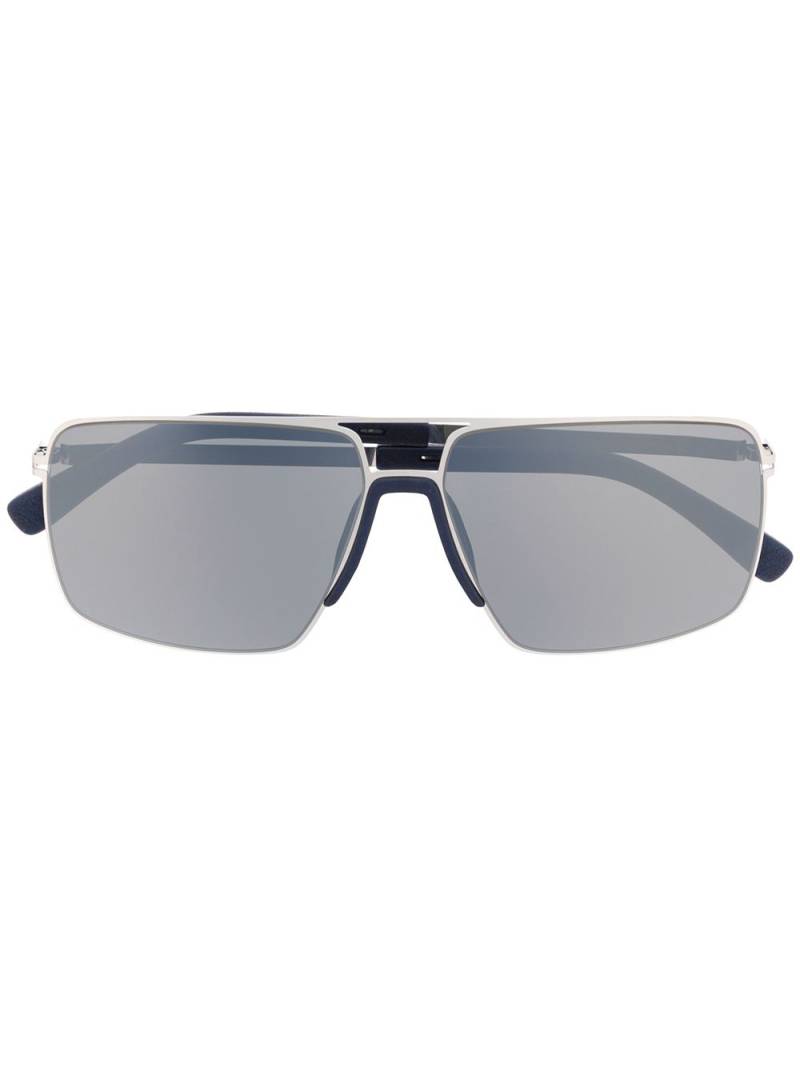 Mykita Lotus square sunglasses - Blue von Mykita