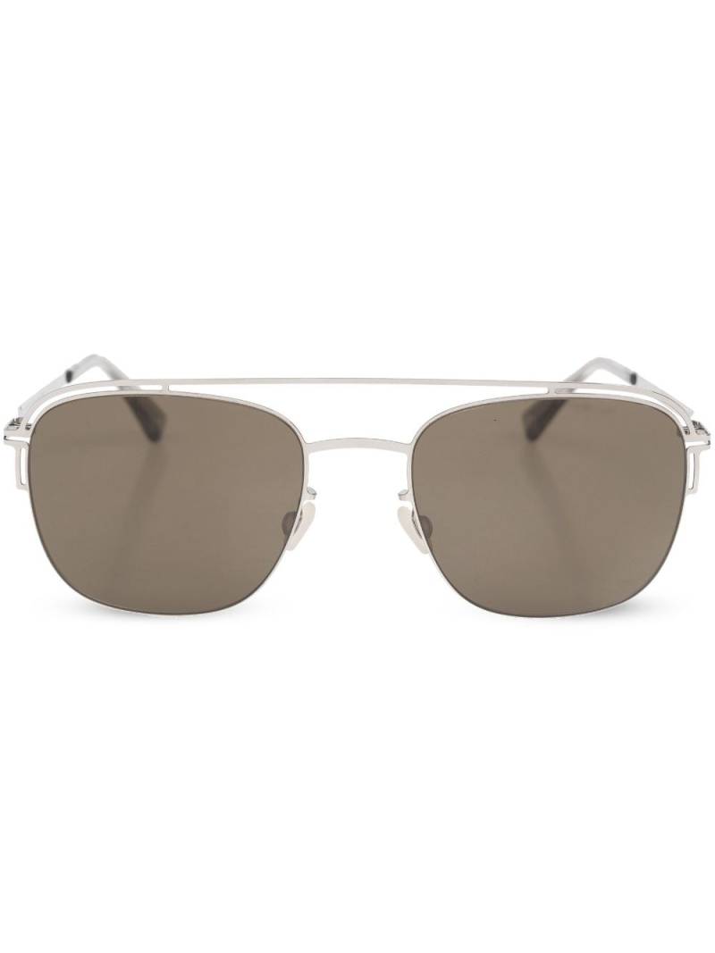 Mykita Nor pilot-frame sunglasses - Silver von Mykita