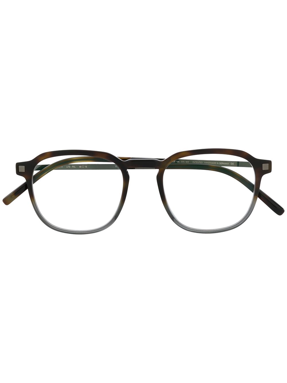 Mykita Pal dual-tone glasses - Brown von Mykita