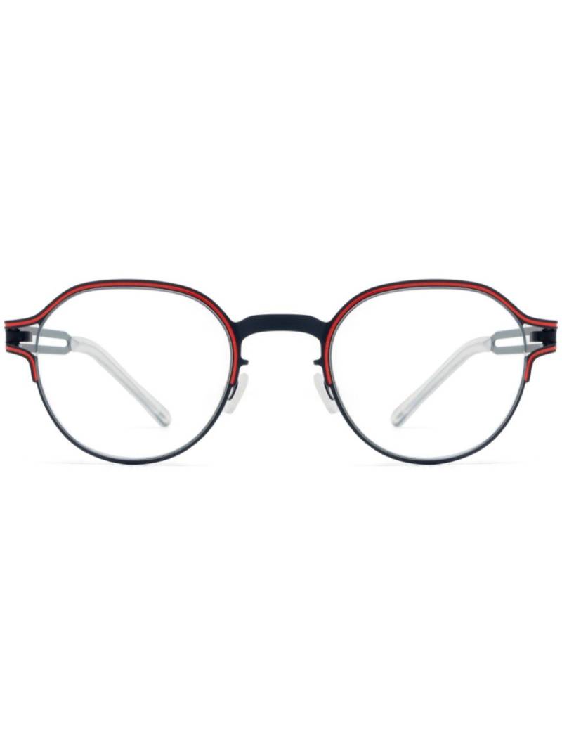 Mykita VASSA round-frame glasses - Blue von Mykita