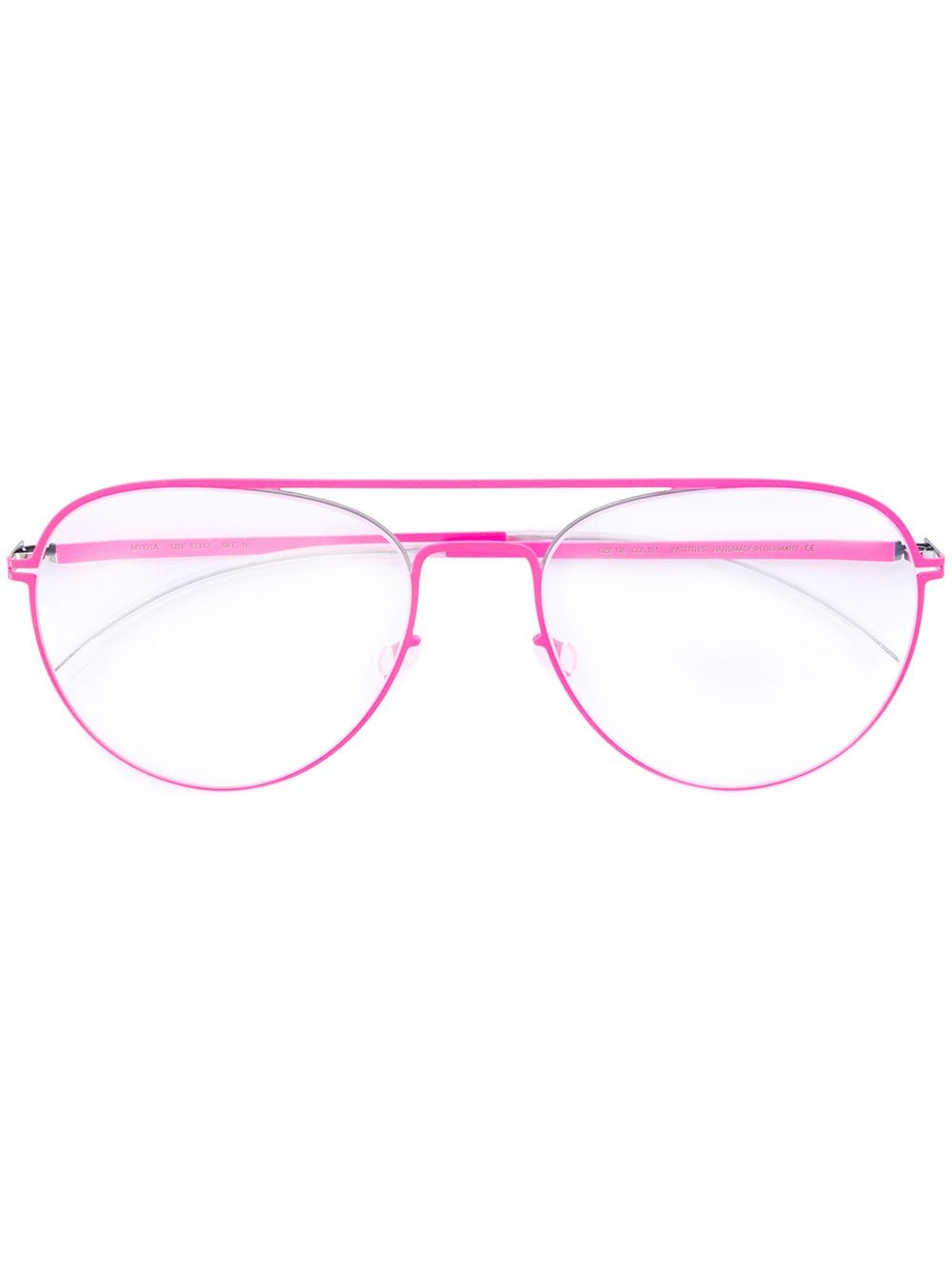 Mykita classic aviator glasses - Pink von Mykita