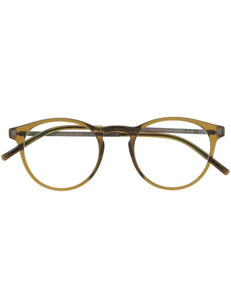 Mykita round frame eyeglasses - Green von Mykita