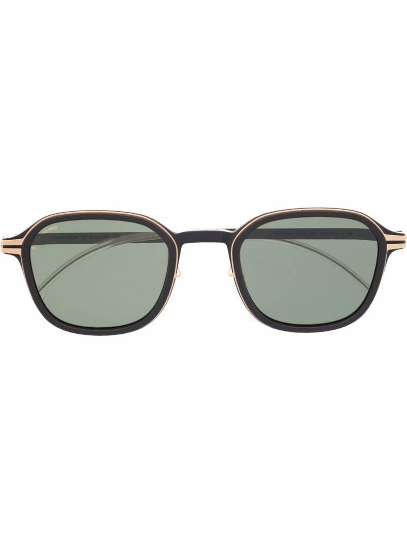 Mykita square-frame sunglasses - Gold von Mykita