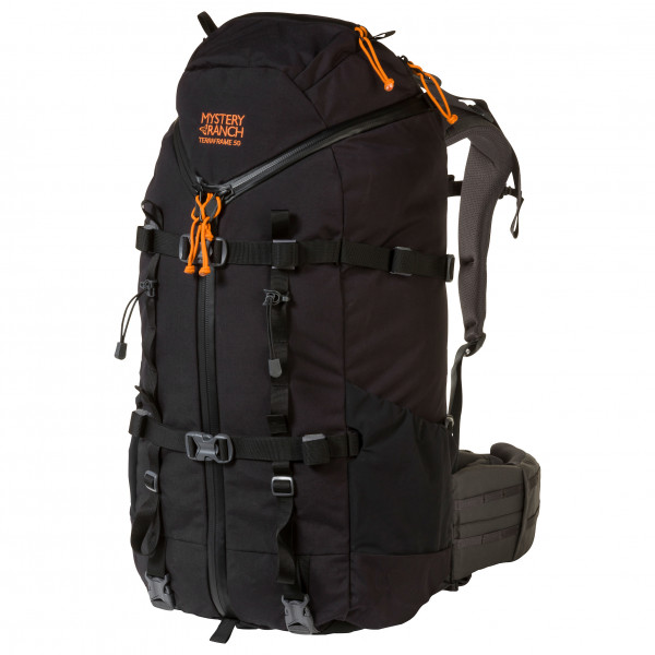 Mystery Ranch - Terraframe 3-Zip 50 - Trekkingrucksack Gr 50 l - L schwarz von Mystery Ranch