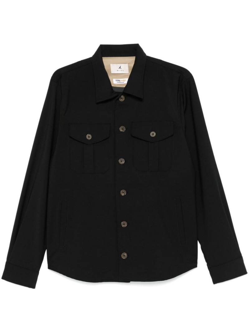 Myths shirt jacket - Black von Myths