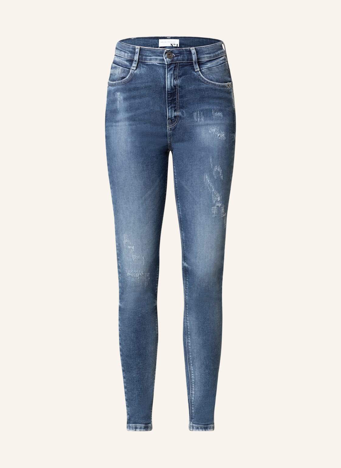 N°1 Skinny Jeans blau von N°1