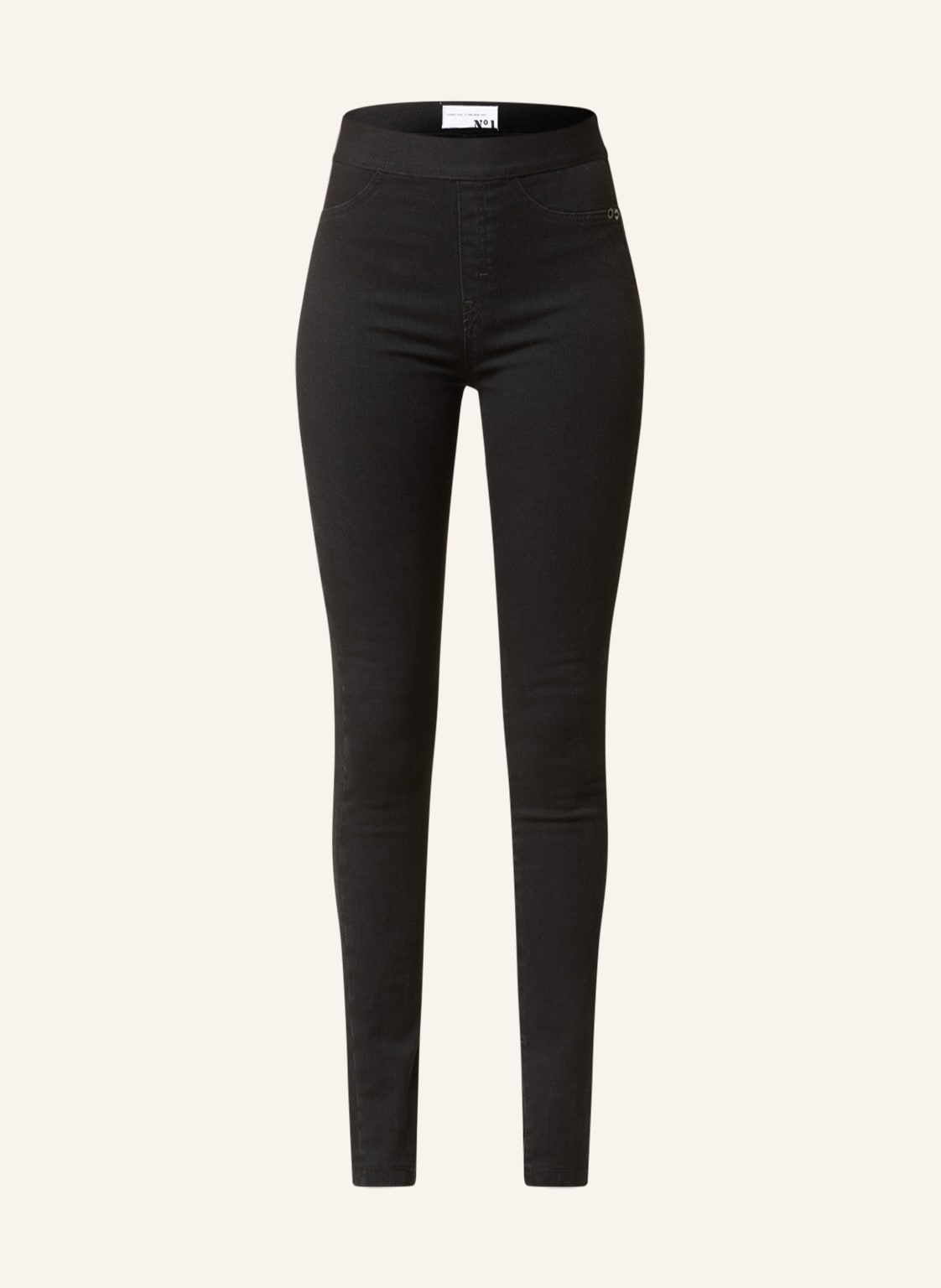 N°1 Skinny Jeans schwarz von N°1