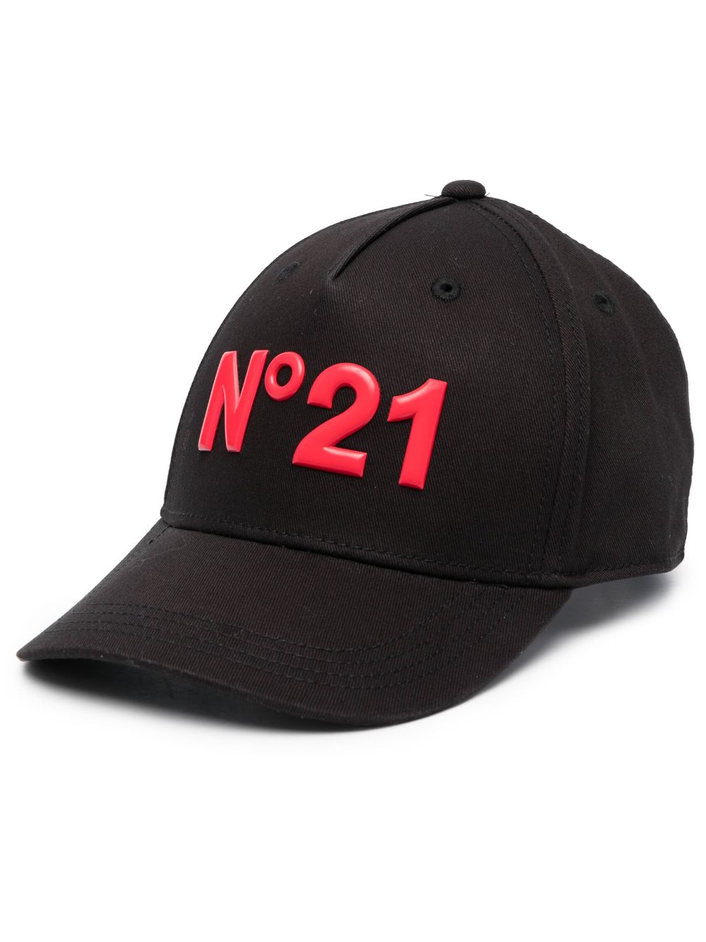 Nº21 Kids logo-embroidered baseball cap - Black von Nº21 Kids