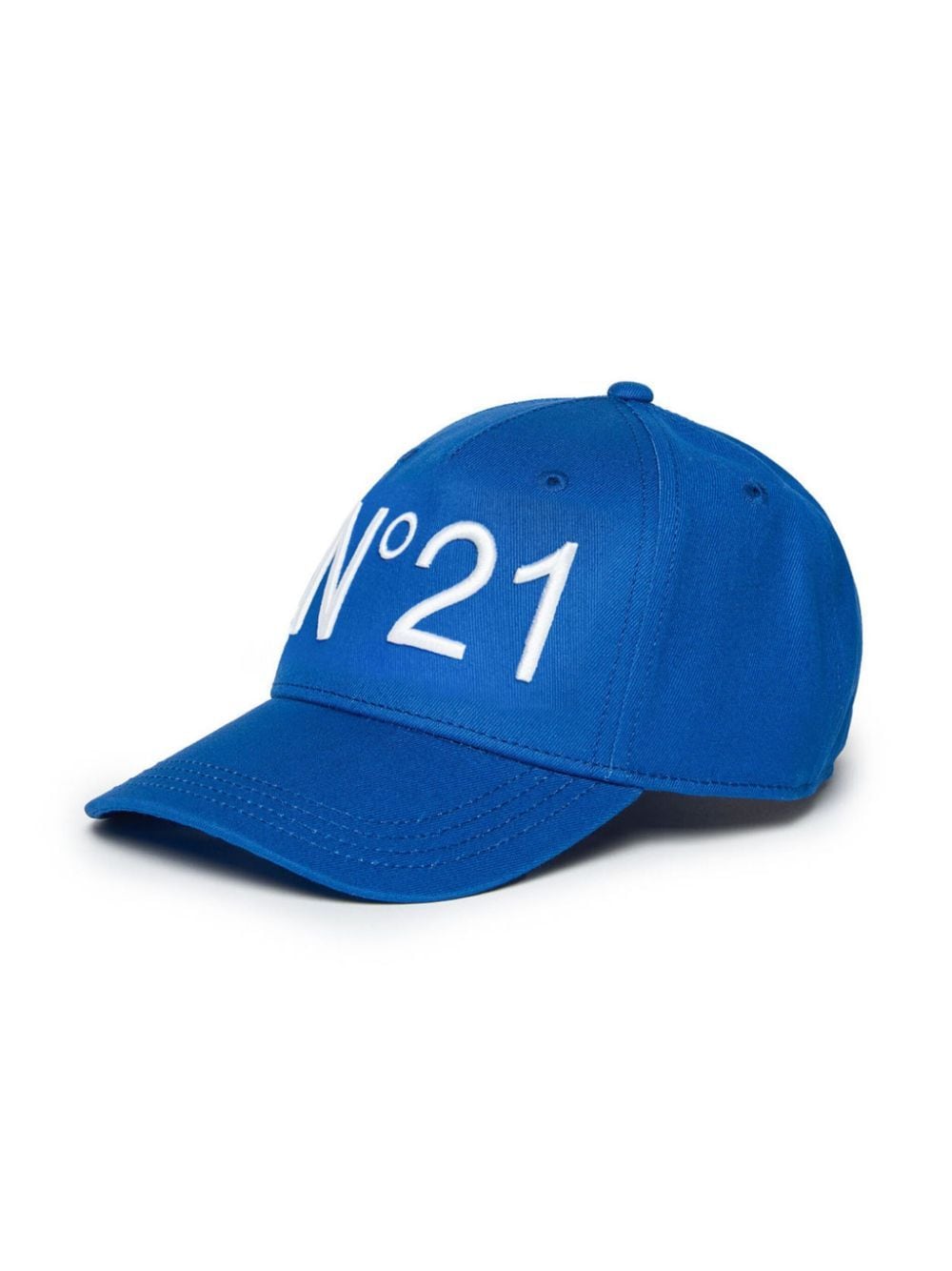 Nº21 Kids logo-embroidered baseball cap - Blue von Nº21 Kids
