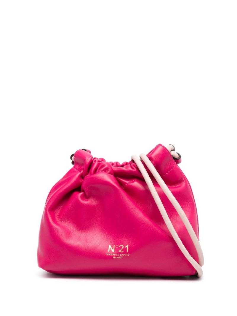 Nº21 Eva leather crossbody bag - Pink von Nº21