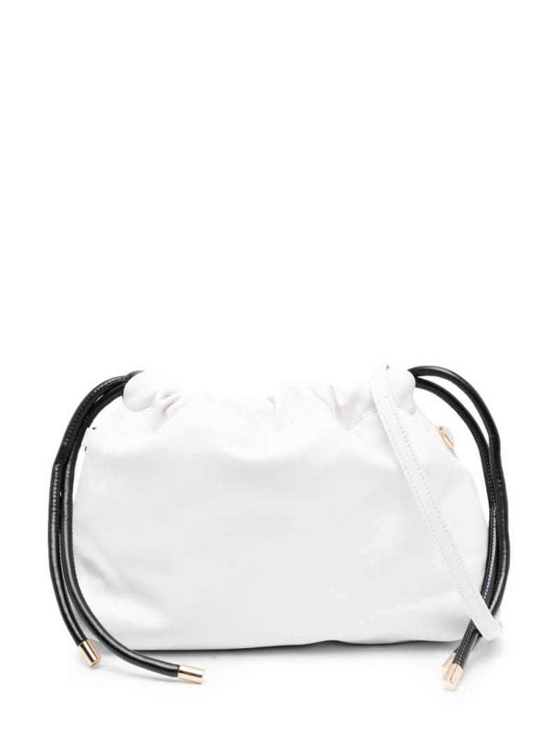 Nº21 Eva leather crossbody bag - White von Nº21