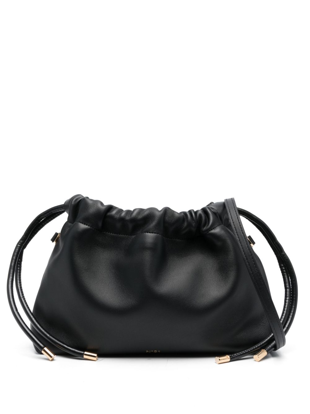 Nº21 Eva nappa-leather shoulder bag - Black von Nº21