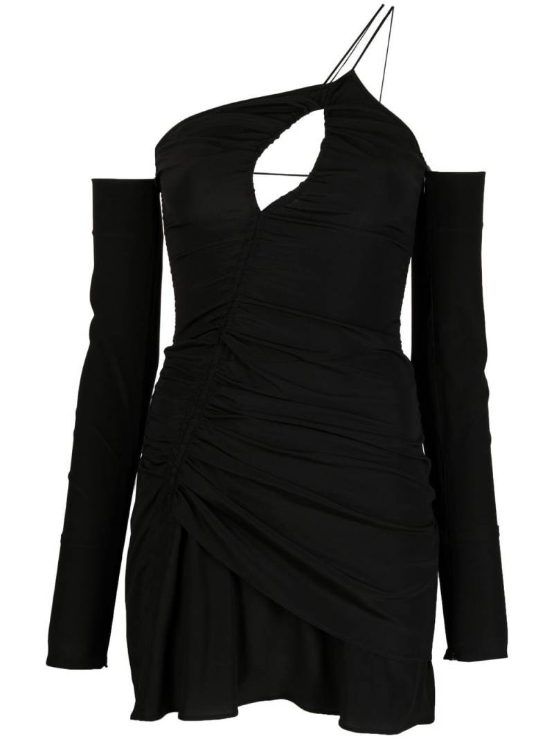 Nº21 cold-shoulder design mini dress - Black von Nº21