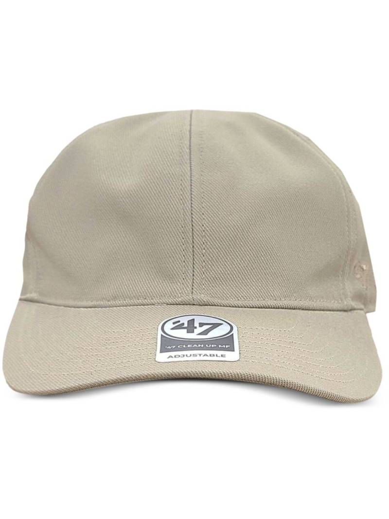 N.HOOLYWOOD logo-embroidered cap - Neutrals von N.HOOLYWOOD