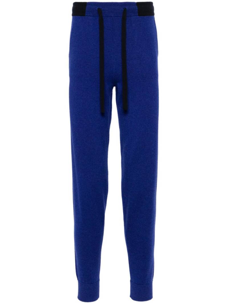 N.Peal Brompton organic-cotton track pants - Blue von N.Peal